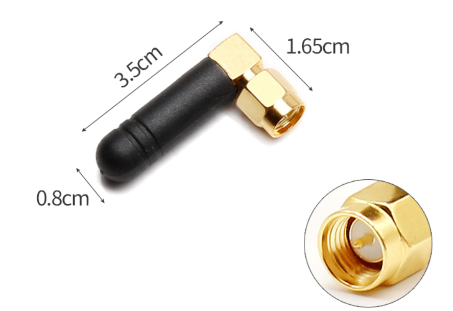 Anten Wifi Bluetooth 2.4g 3.5cm (sma Male) 1
