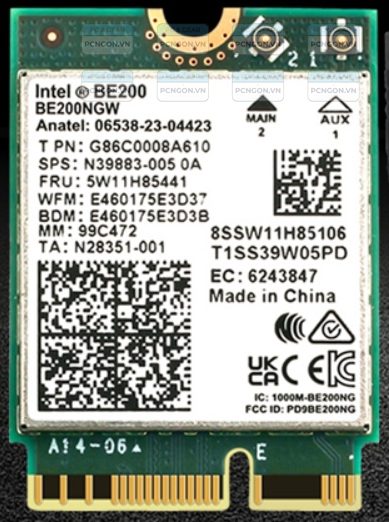 Card Mạng Intel Be200 Wi-fi 7 2