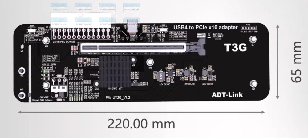 Dock Egpu Adt-link Ut3g Usb4 4
