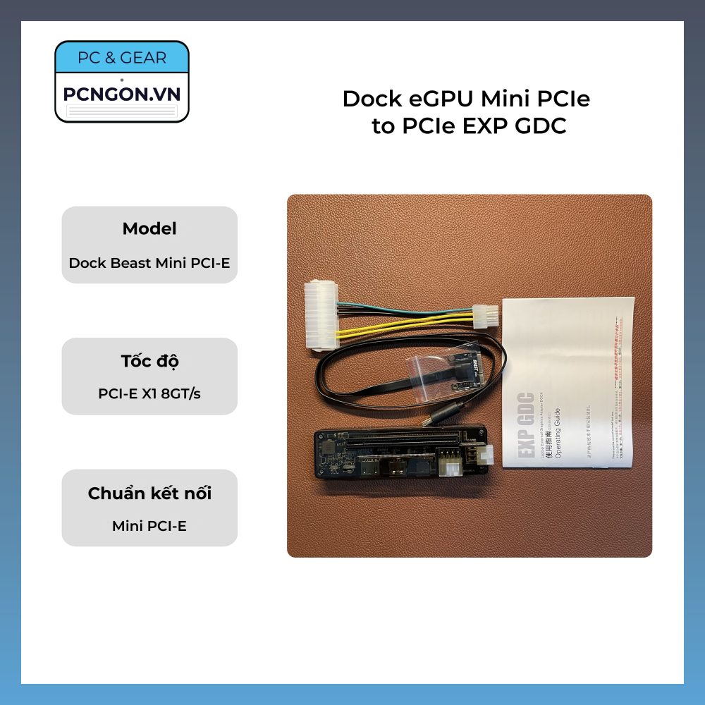 Dock Egpu Mini Pcie To Pcie Exp Gdc