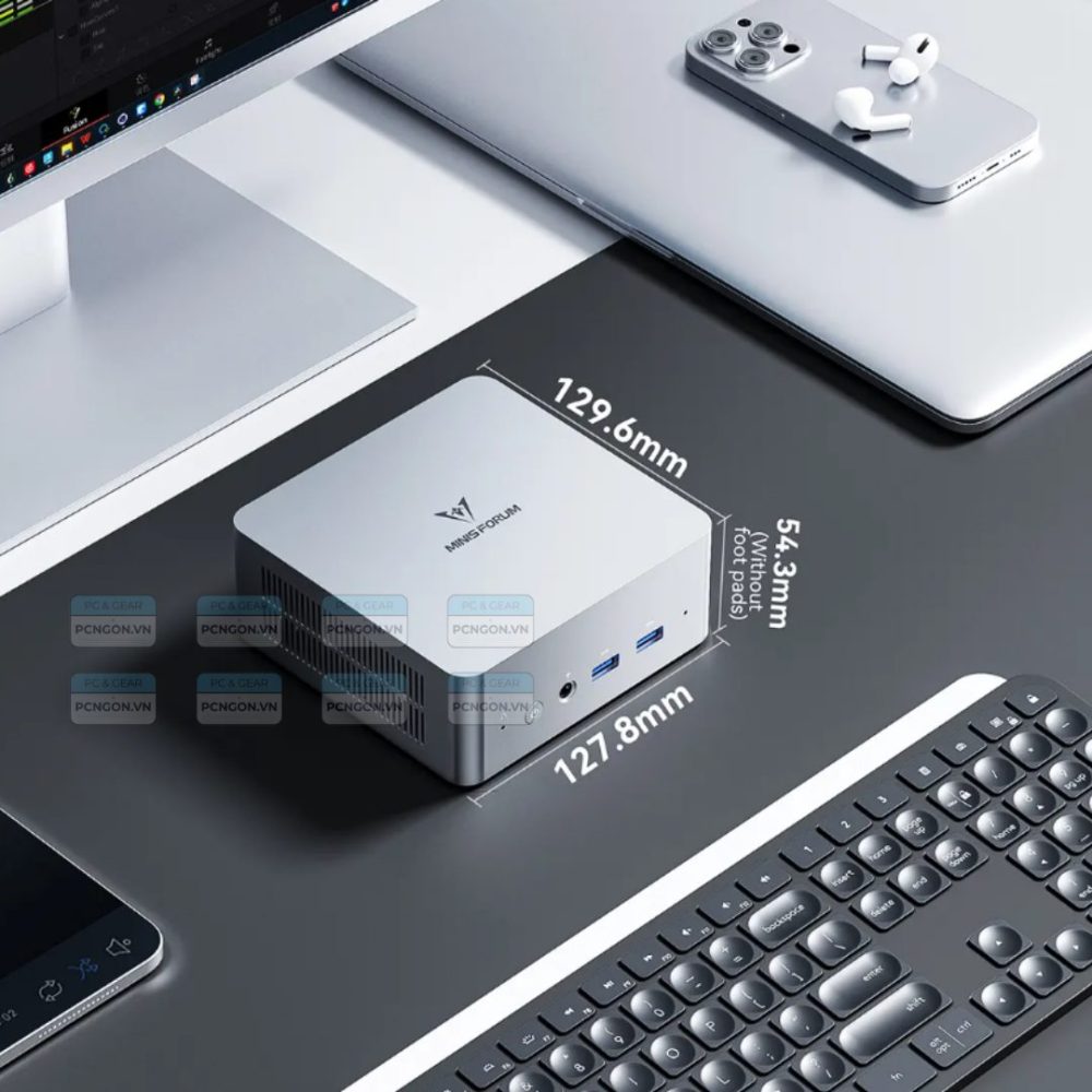 Máy Tính Mini Pc Minisforum Un1245 I5-12450h (barebone) (9)