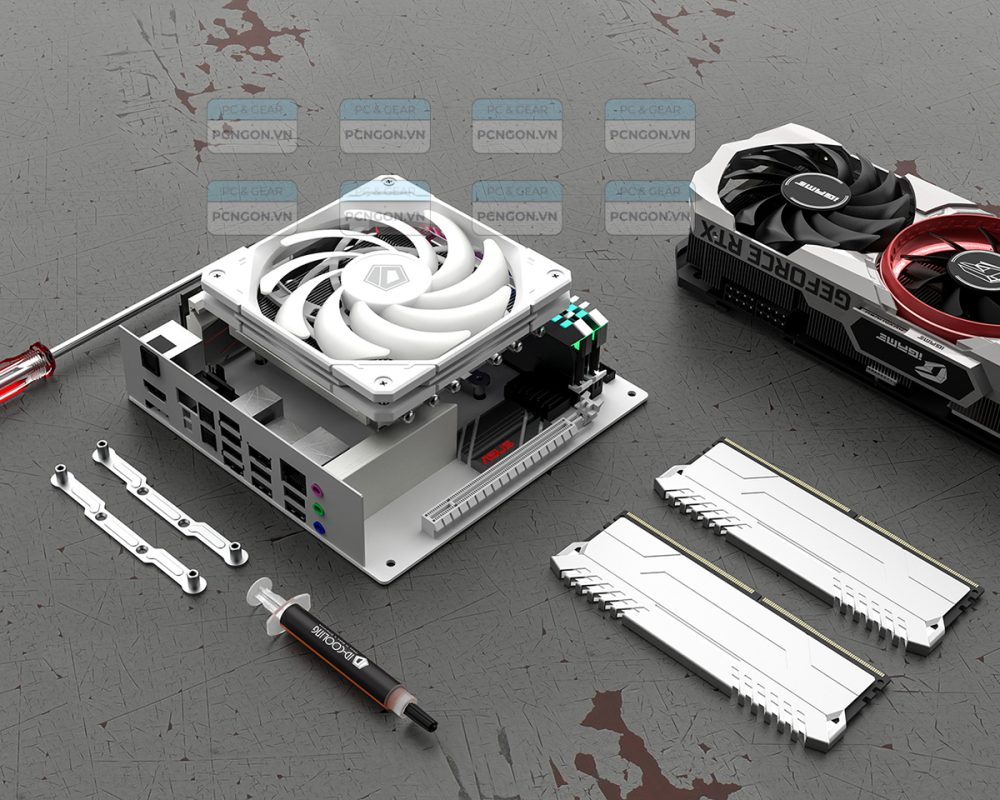Quạt Tản Nhiệt Id-cooling No-12015-xt Argb Snow 2