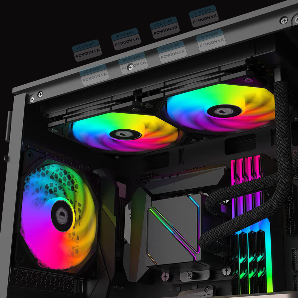 Quạt Tản Nhiệt Id-cooling No-12015-xt Argb đen 2