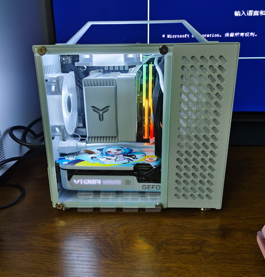 Vỏ Case Máy Tính Mini Itx Benniu U35 8