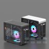 Vỏ Case Máy Tính Mini Itx Geeek C2 - Trắng 3