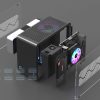 Vỏ Case Máy Tính Mini Itx Geeek C2 - Trắng 4
