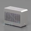 Vỏ Case Máy Tính Mini Itx Geeek G1-pro - Bạc (mặt Hông Nhôm) 7