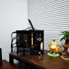 Vỏ Case Máy Tính Mini Itx Shiny Snake G200 - Đen (mặt Kính) (2)