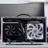 Vỏ Case Máy Tính Mini Itx Shiny Snake S400 - Trắng (type C, Riser 3.0) 7
