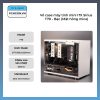 Vỏ Case Máy Tính Mini Itx Sirius T70 - Bạc (mặt Hông Mica)