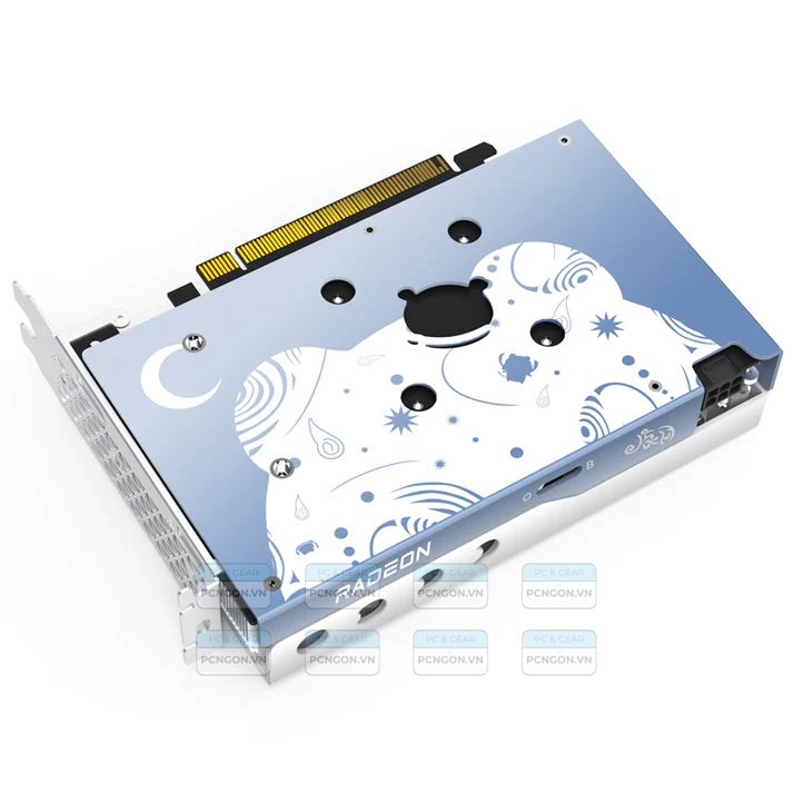 Card Màn Hình Yeston Cute Pet Radeon Rx 6500 Xt 4gb D6 Gddr6 2