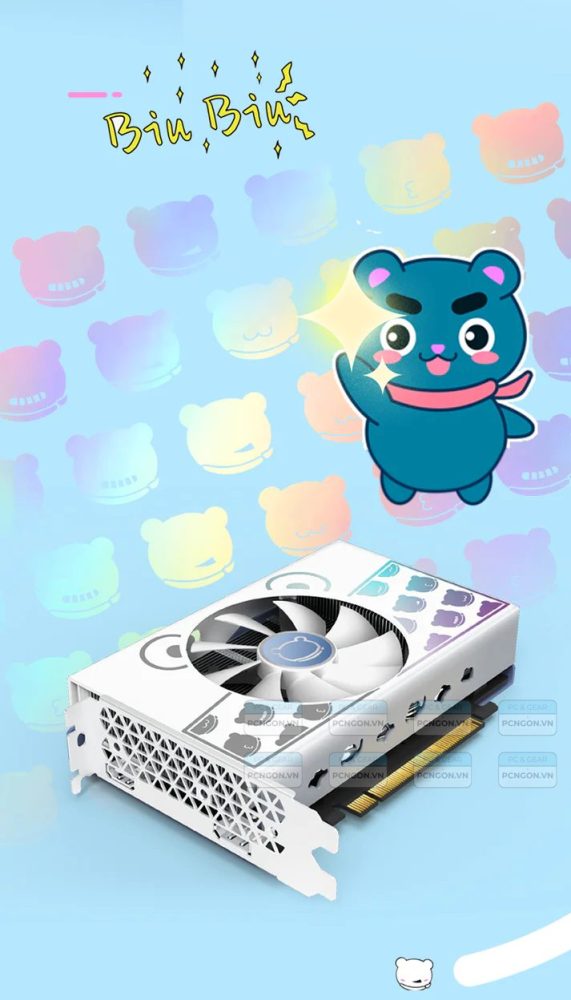 Card Màn Hình Yeston Cute Pet Radeon Rx 6500 Xt 4gb D6 Gddr6 5