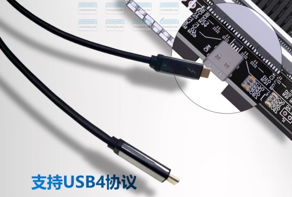 Các cổng kết nối eGPU với laptop