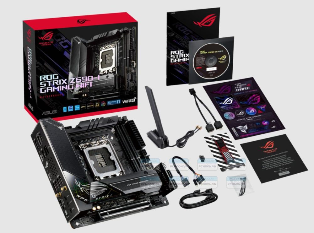 Mainboard Mini Itx Asus Rog Strix Z690-i Gaming Wifi 1