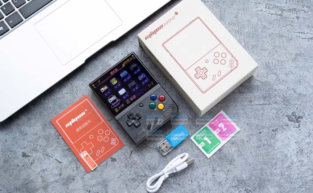 Máy Chơi Game Cầm Tay Miyoo Mini Plus Xám 4