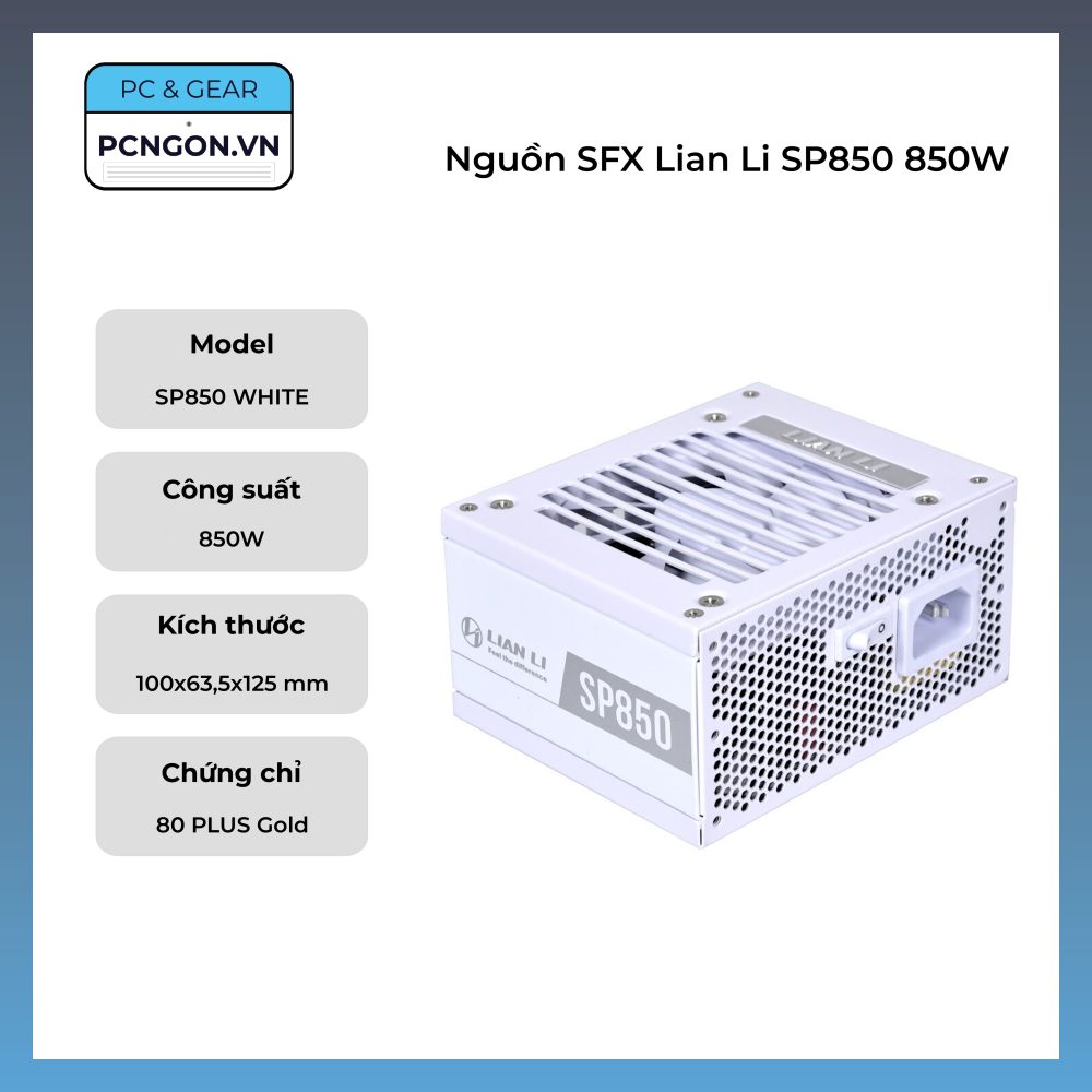 Nguồn Sfx Lian Li Sp850 850w