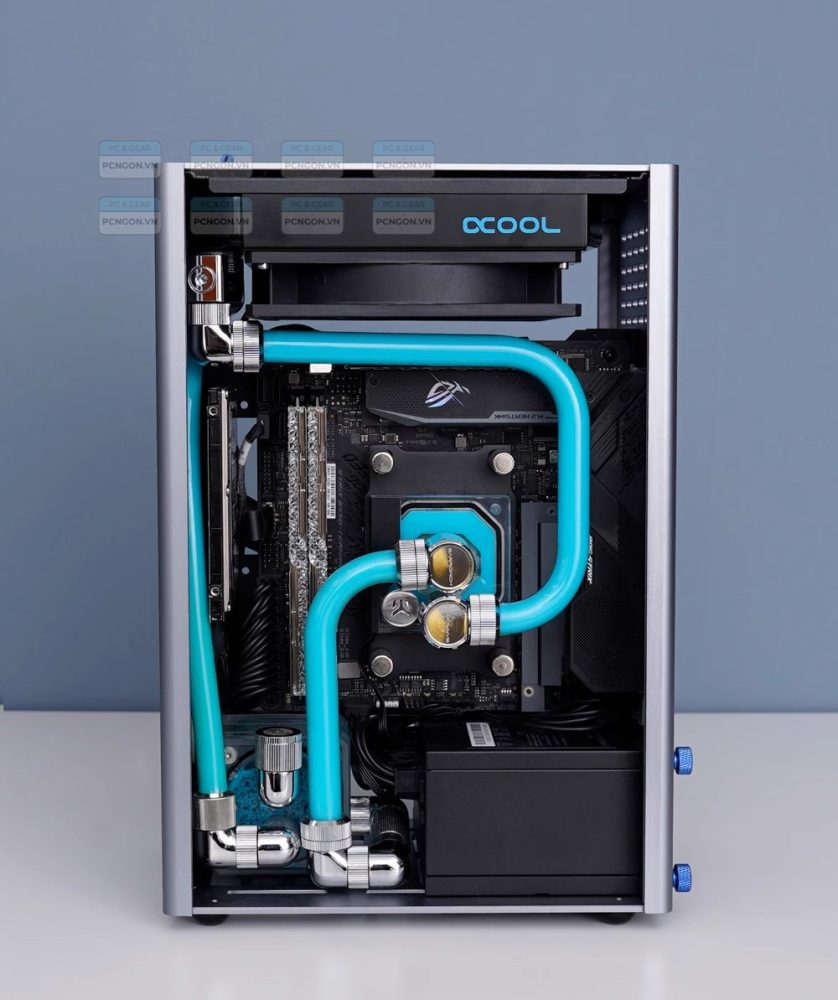 Vỏ Case Máy Tính Mini Itx Aklla A3 - Xám 2