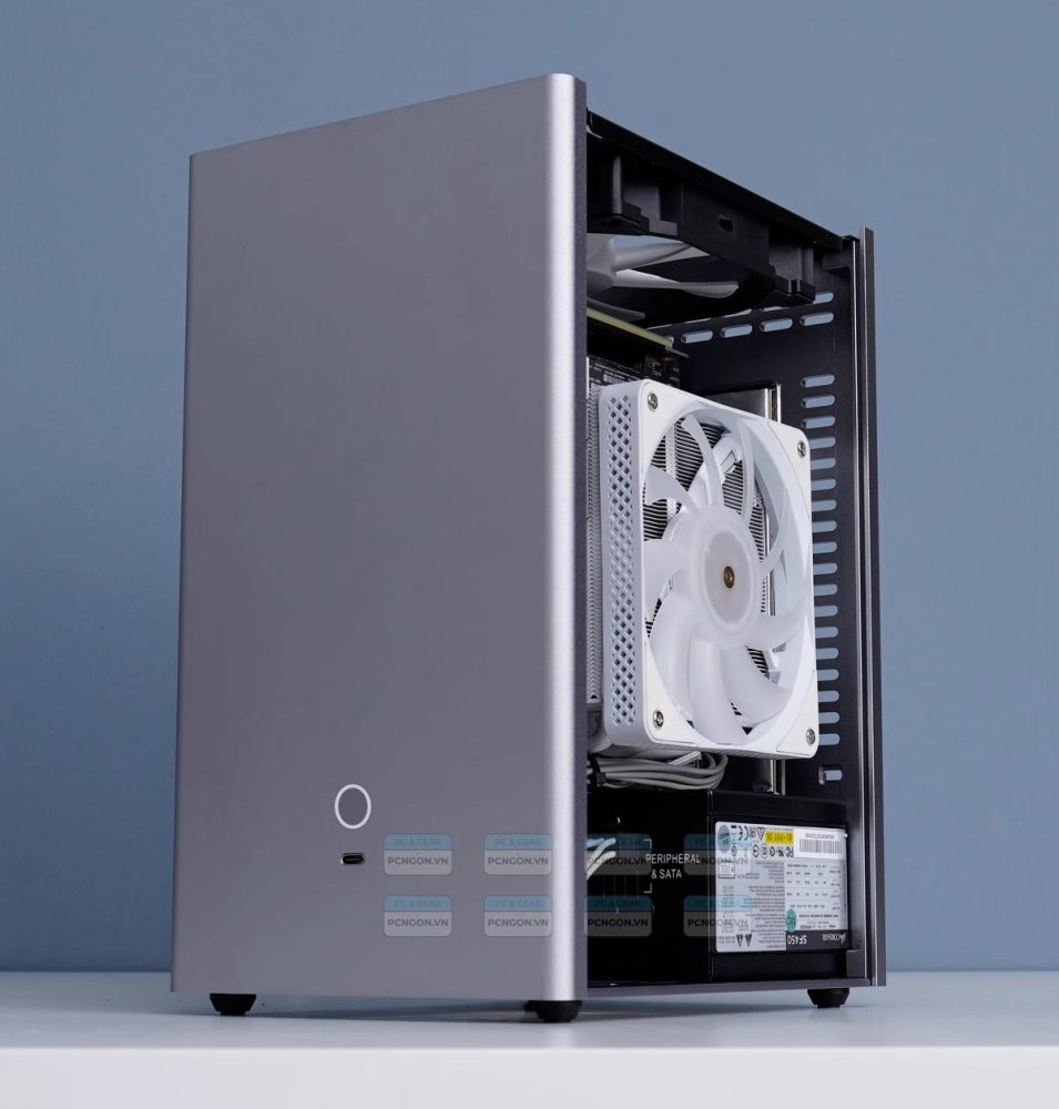 Vỏ Case Máy Tính Mini Itx Aklla A3 - Xám 3
