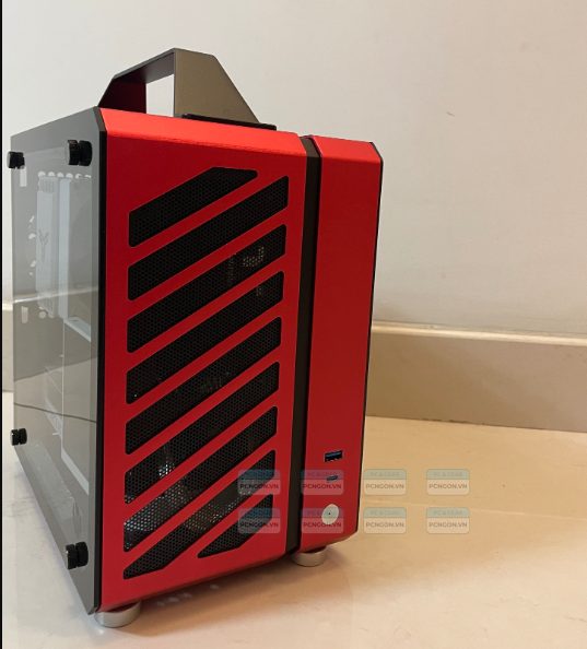 Vỏ Case Máy Tính Mini Itx C24 - Đỏ 4