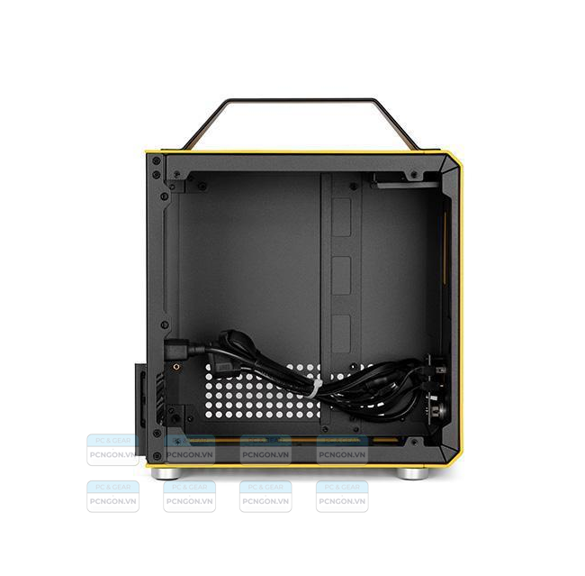 Vỏ Case Máy Tính Mini Itx C24 - Vàng 3