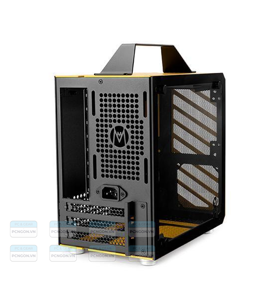 Vỏ Case Máy Tính Mini Itx C24 - Vàng 6