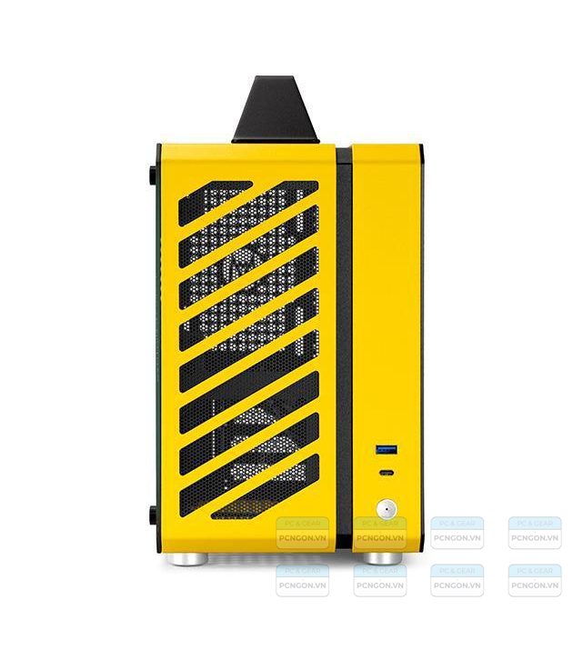 Vỏ Case Máy Tính Mini Itx C24 - Vàng 7