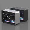 Vỏ Case Máy Tính Mini Itx Geeek G1-pro - Đen (mặt Hông Nhôm) 5
