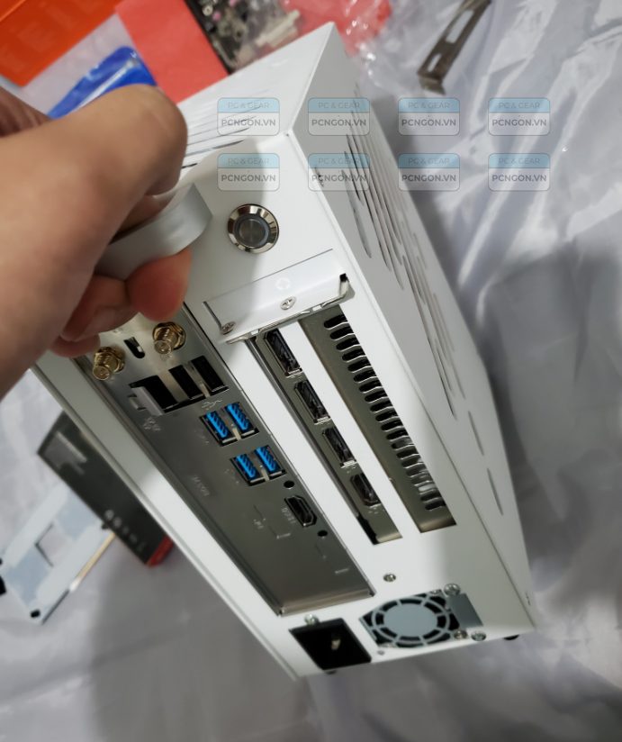 Vỏ Case Máy Tính Mini Itx M24 - Trắng 2