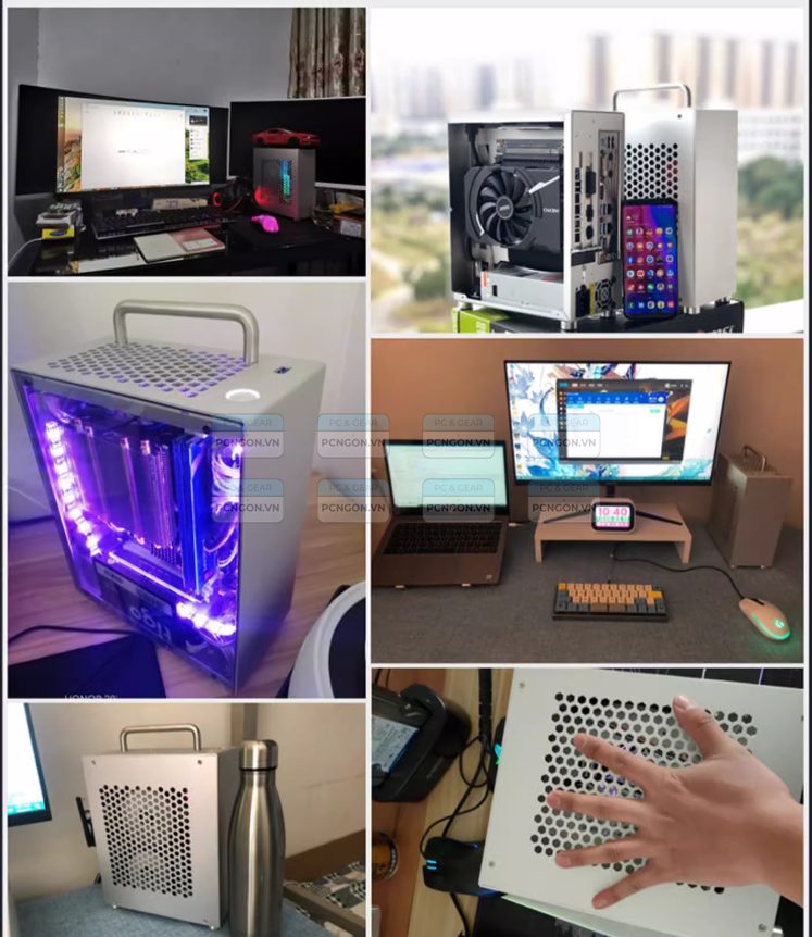 Vỏ Case Máy Tính Mini Itx Metalfish S3 6