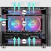 Vỏ Case Máy Tính Mini Itx Sama Im01 - Trắng 3
