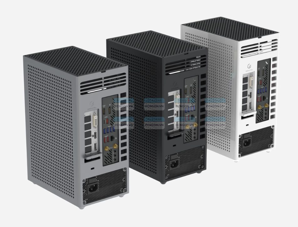 Vỏ Case Máy Tính Mini Itx Sixge K3 Plus - Xám 1
