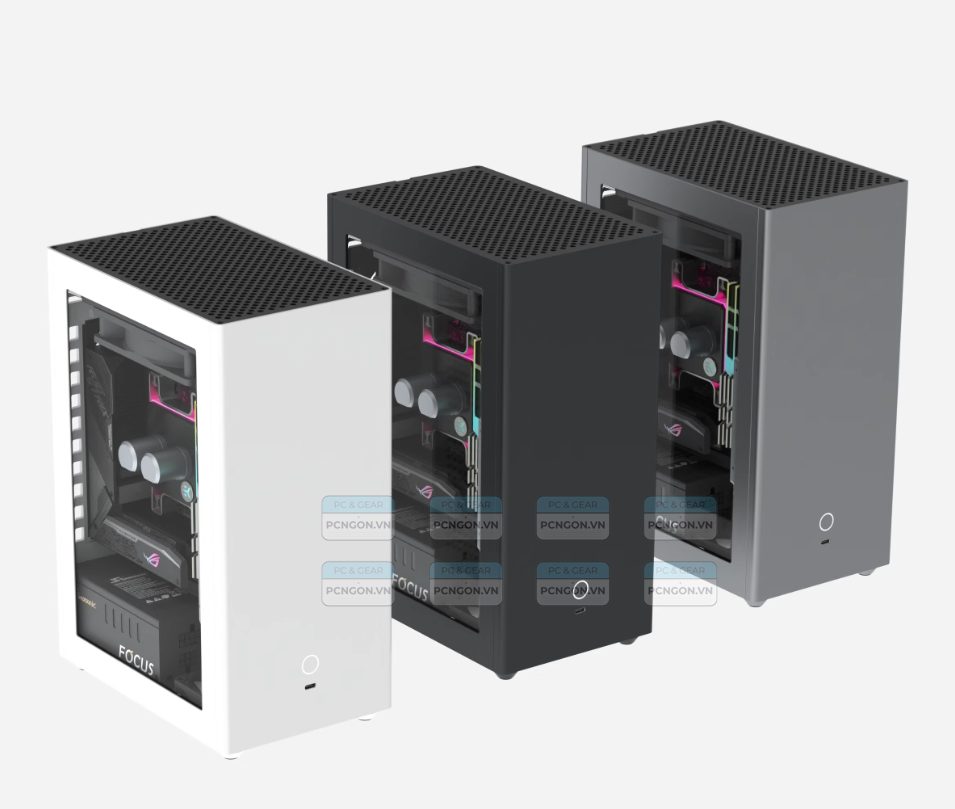 Vỏ Case Máy Tính Mini Itx Sixge K3 Plus - Xám 2