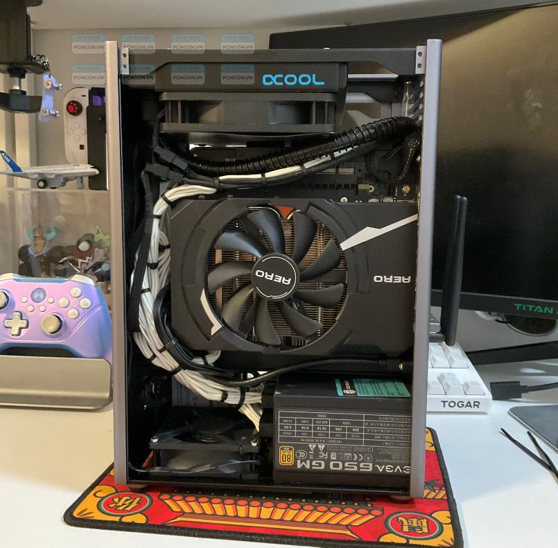 Vỏ Case Máy Tính Mini Itx Sixge K3 Plus - Xám 5