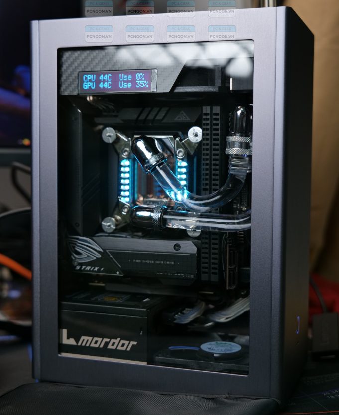 Vỏ Case Máy Tính Mini Itx Sixge K3 Plus - Xám 8