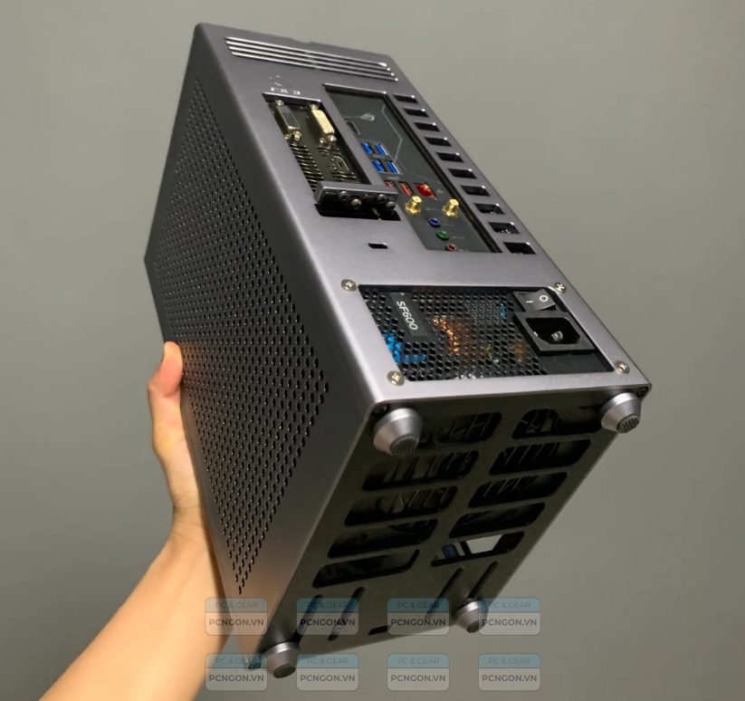 Vỏ Case Máy Tính Mini Itx Sixge K3 Plus - Xám 9