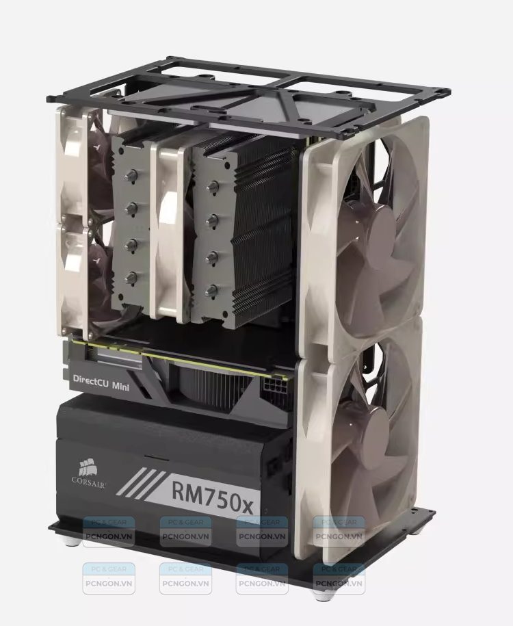Vỏ Case Máy Tính Mini Itx Sixge K3 Mini - Trắng 1