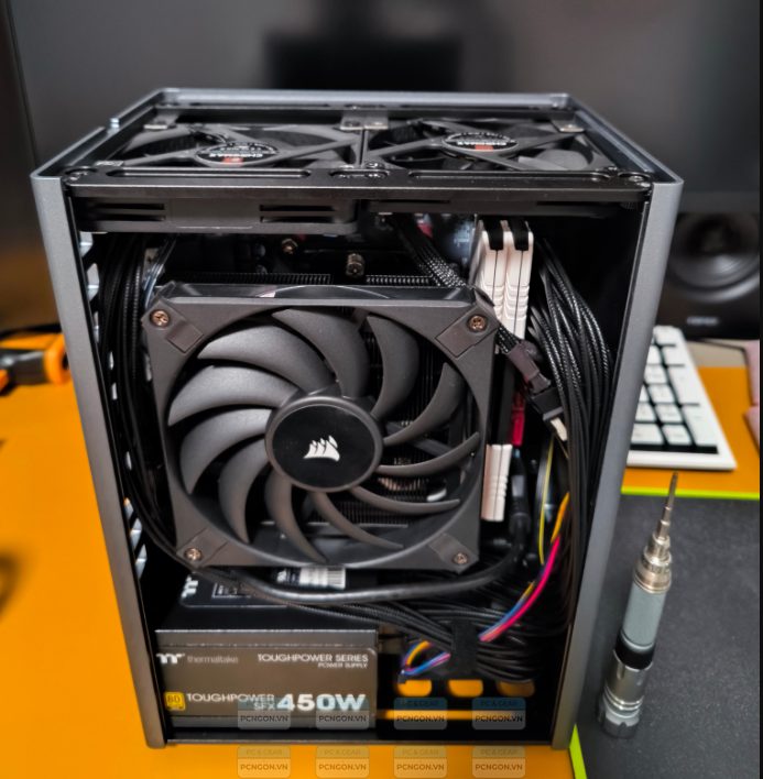 Vỏ Case Máy Tính Mini Itx Sixge K3s - Xám 3