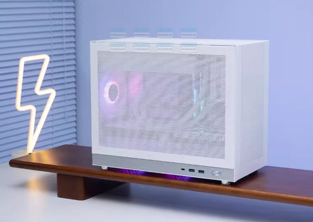 Vỏ Case Máy Tính Mini Itx Shiny Snake G400 - Đen 4