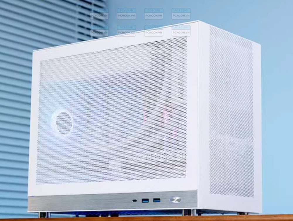 Vỏ Case Máy Tính Mini Itx Shiny Snake G400 - Đen 6