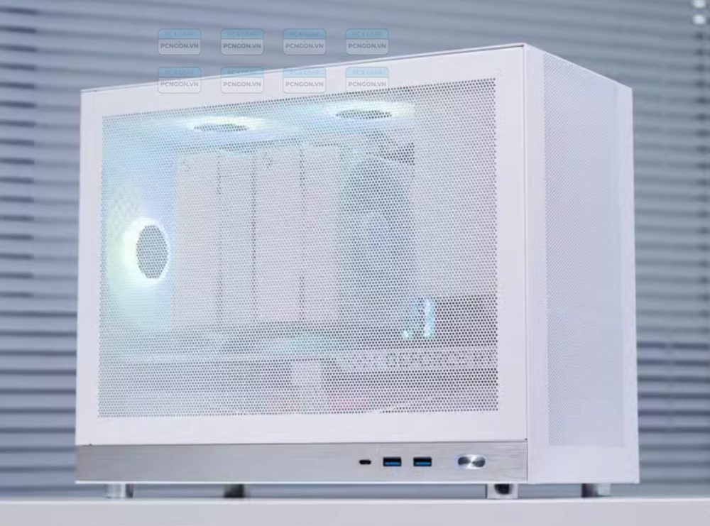 Vỏ Case Máy Tính Mini Itx Shiny Snake G400 - Đen 8