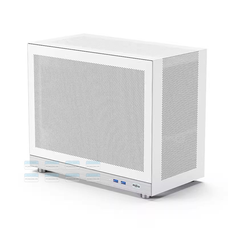 Vỏ Case Máy Tính Mini Itx Shiny Snake G400 - Trắng 12