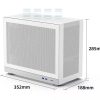 Vỏ Case Máy Tính Mini Itx Shiny Snake G400 - Trắng 7