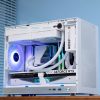 Vỏ Case Máy Tính Mini Itx Shiny Snake G400 - Trắng 8