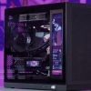 Vỏ Case Máy Tính Mini Itx Shiny Snake G500 - Đen (kèm Màn Hình) 8