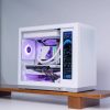 Vỏ Case Máy Tính Mini Itx Shiny Snake G500 - Trắng (kèm Màn Hình) 7