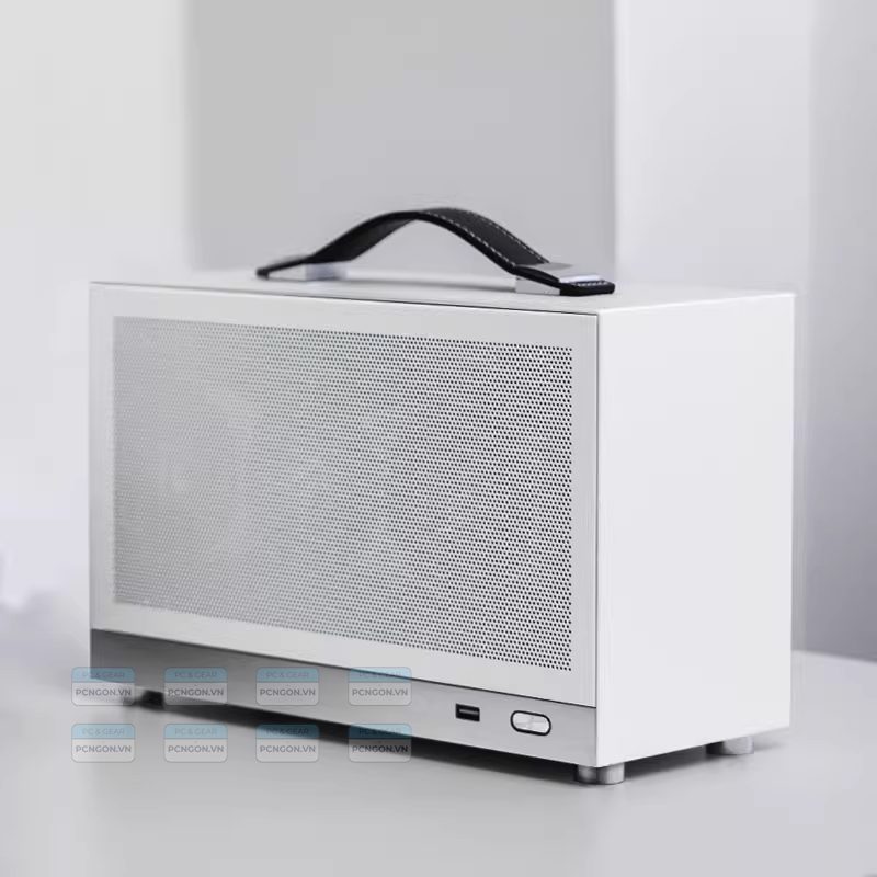 Vỏ Case Máy Tính Mini Itx Shiny Snake S300 - Trắng (riser 3.0) 1