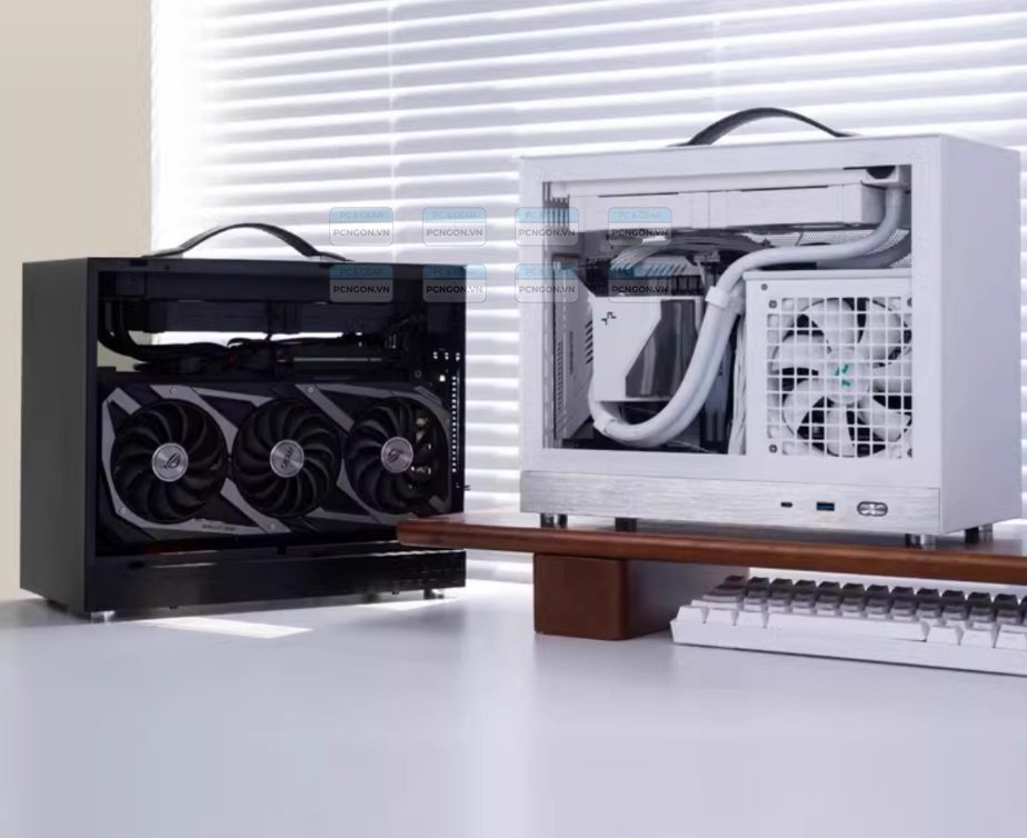 Vỏ Case Máy Tính Mini Itx Shiny Snake S500 - Đen(mặt Kính) 1