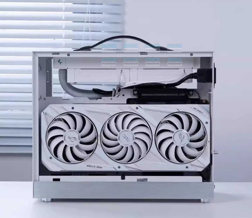 Vỏ Case Máy Tính Mini Itx Shiny Snake S500 - Đen(mặt Kính) 4