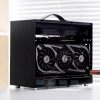 Vỏ Case Máy Tính Mini Itx Shiny Snake S500 - Đen(mặt Lưới) 4