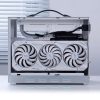 Vỏ Case Máy Tính Mini Itx Shiny Snake S500 - Trắng(mặt Kính) 9